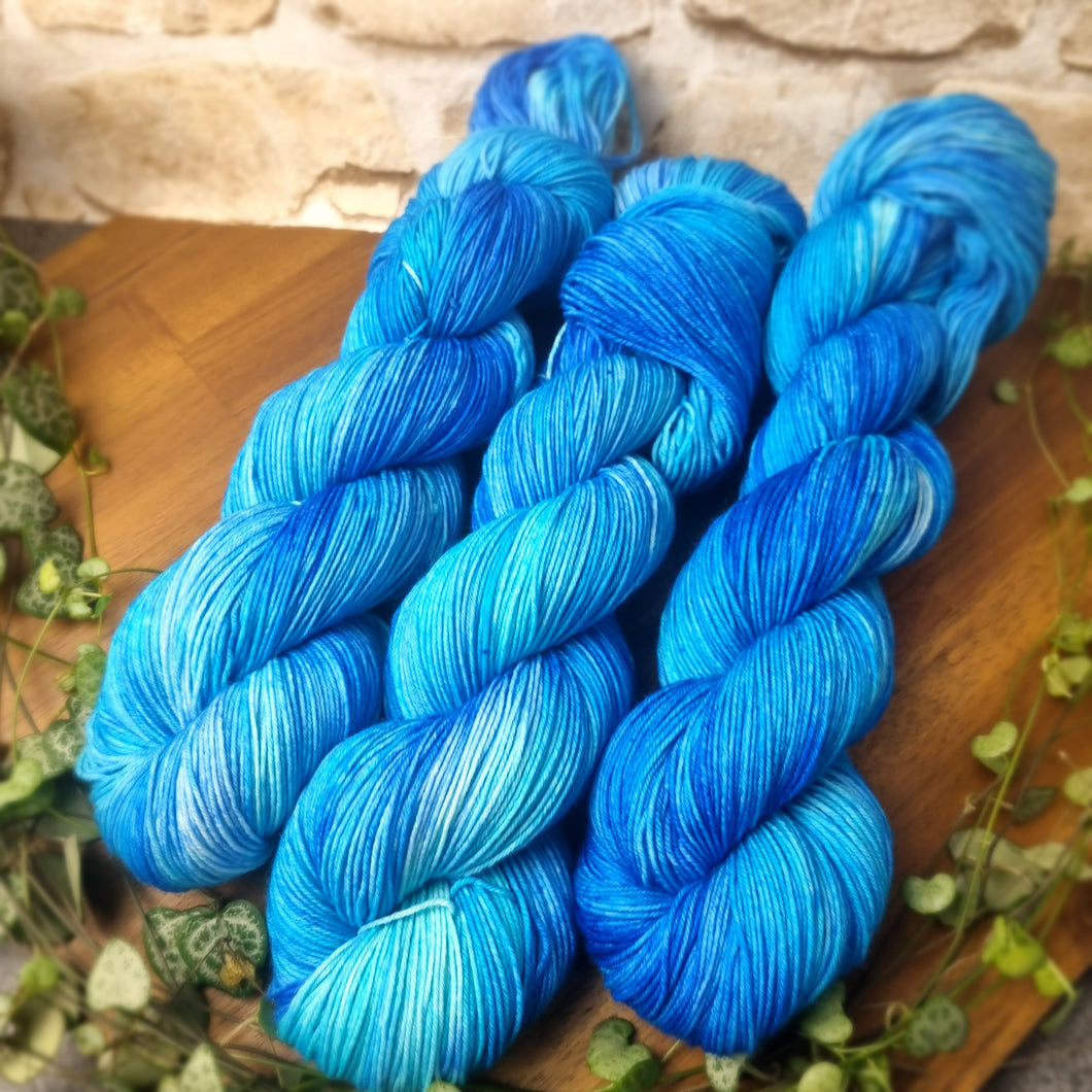 Platinum Sock - Tahiti Blue